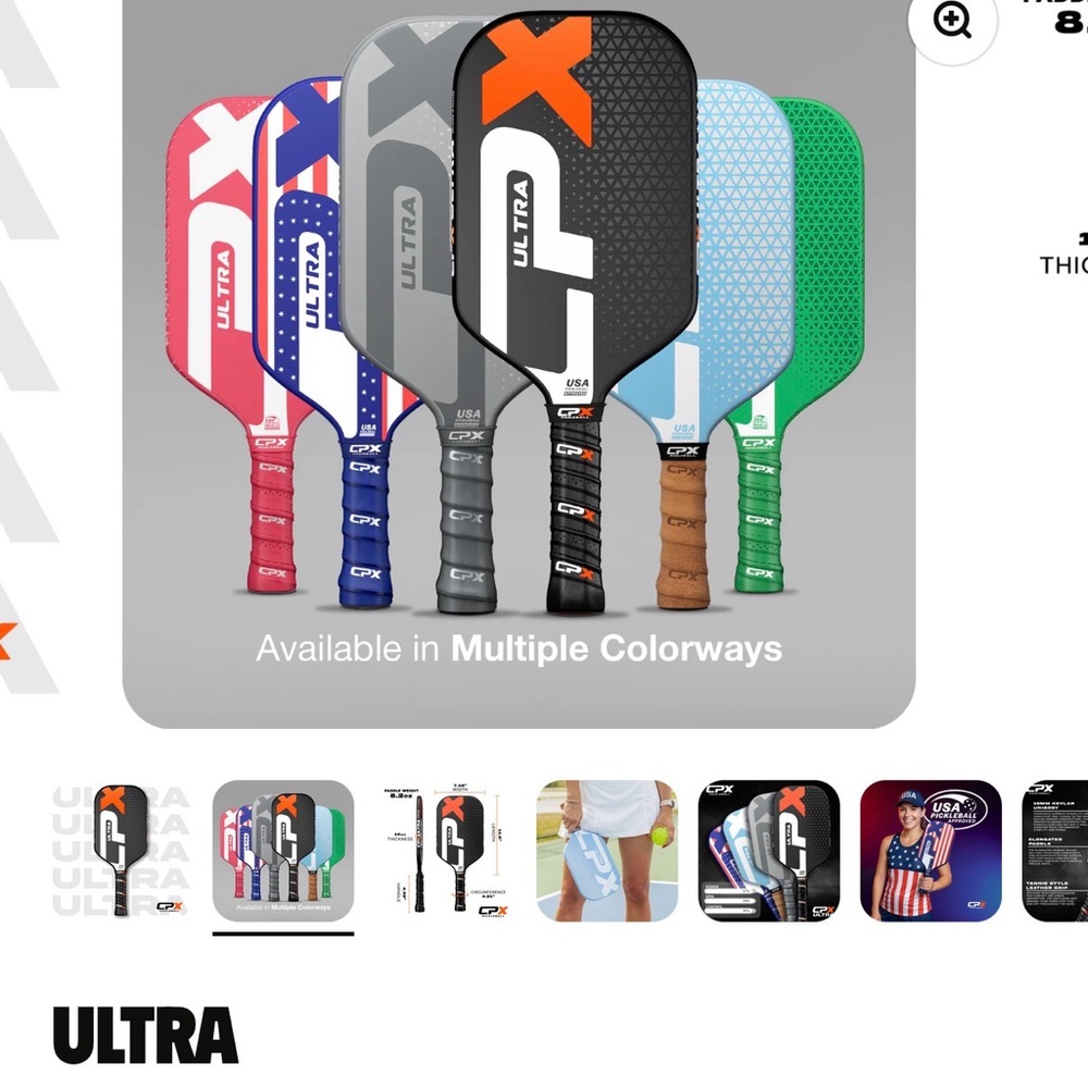 Ultra Freedom Edition Red, White & Blue Pickleball Paddle Set - Picture 5 of 5